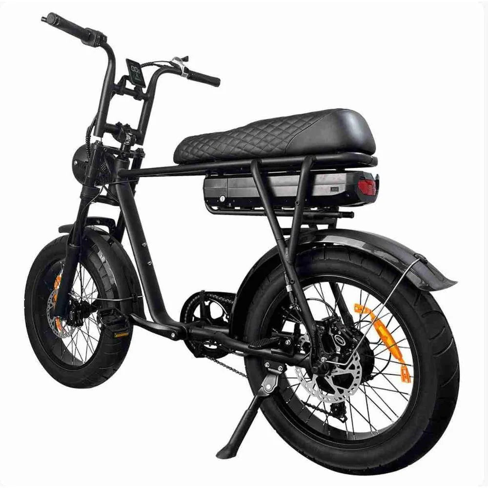 EB2 Fatbike Juodas + Signalizacijos sistema + Nemokamas surinkimas