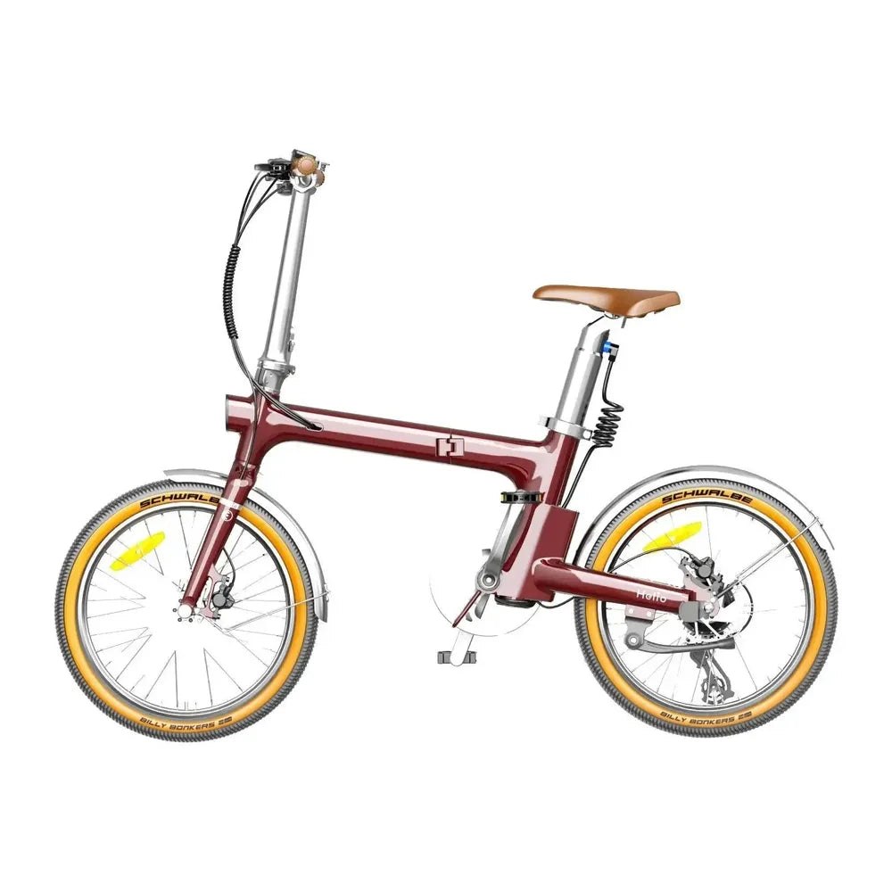 Heybike Helio F - Raudonas