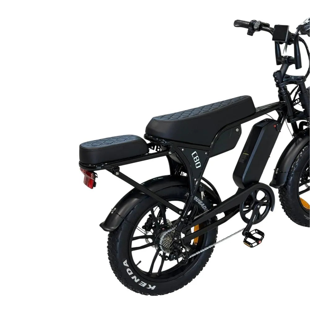 OUXI C80 MAX (Dviguba baterija) – Juoda