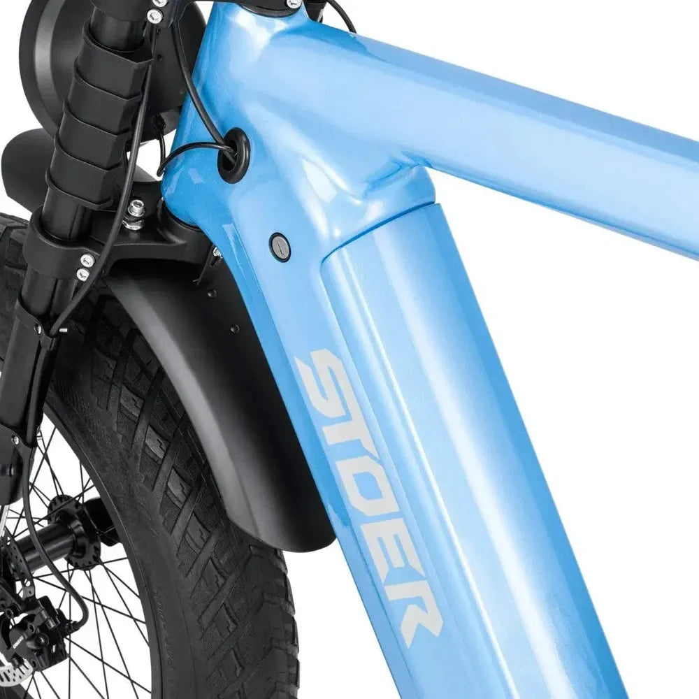 STOER Bikes Urban X – Mėlyna dangaus spalva