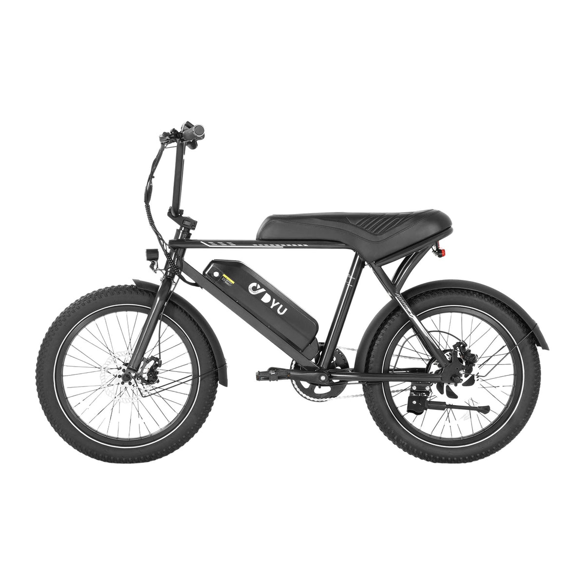 DYU UX BMX 20 colių elektrinis dviratis storomis padangomis