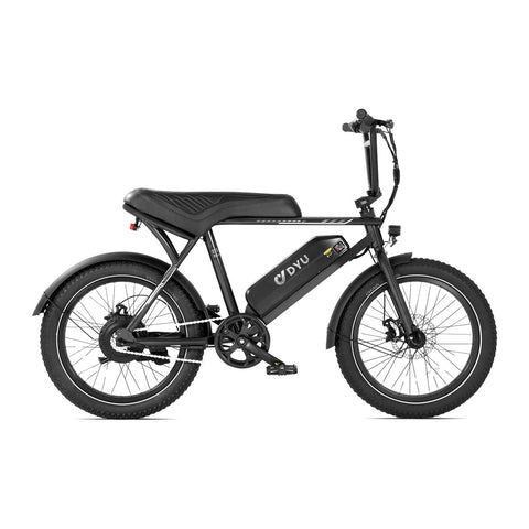 DYU UX BMX 20 colių elektrinis dviratis storomis padangomis