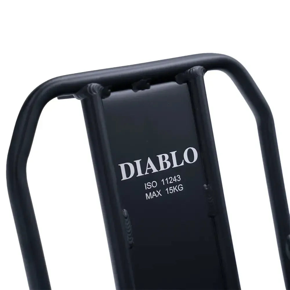 Diablo Zipper - Priekinė lentyna - Juoda