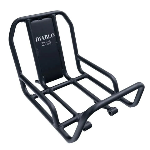 Diablo Zipper - Priekinė lentyna - Juoda