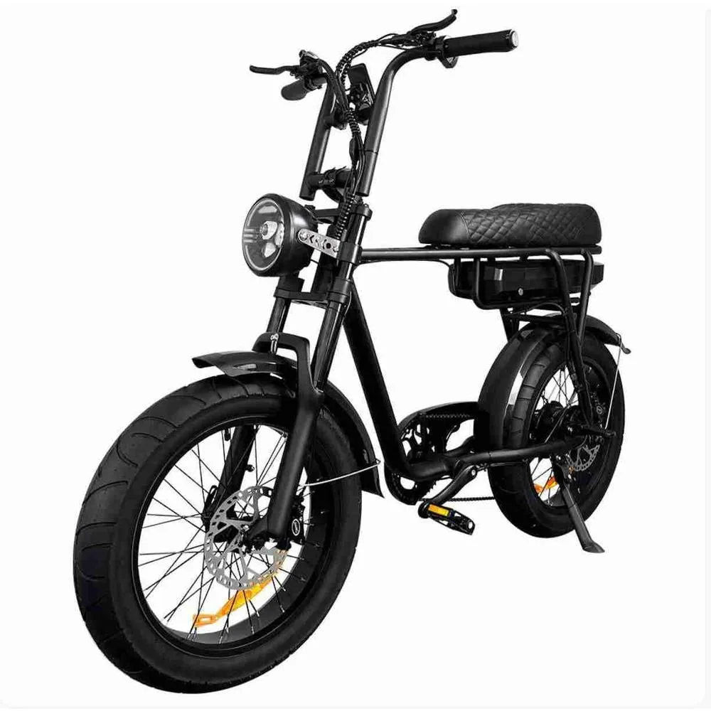 EB2 Fatbike Juodas + Signalizacijos sistema + Nemokamas surinkimas