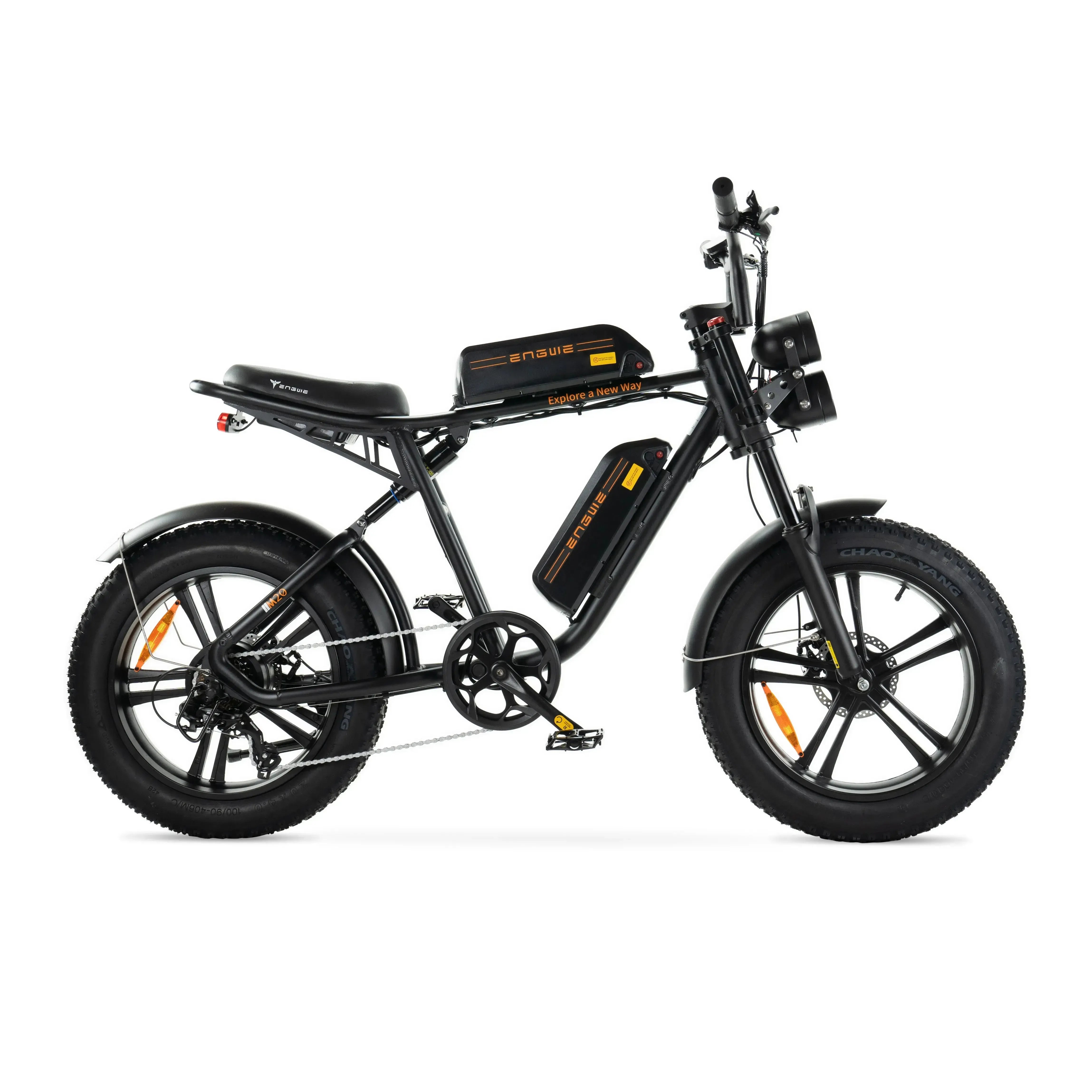ENGWE M20 – Dviguba baterija – Juoda