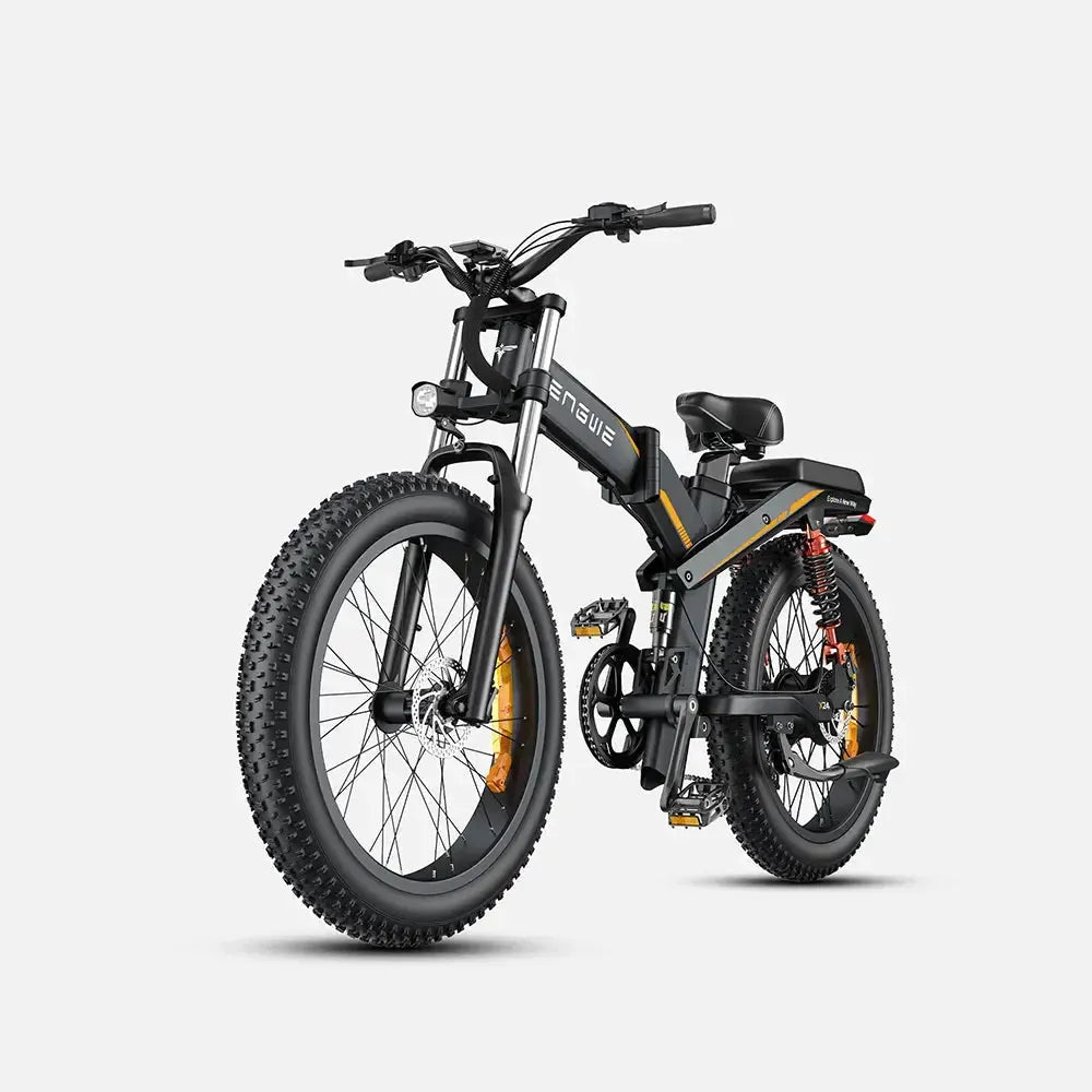 ENGWE X24 – Viena baterija – Juoda