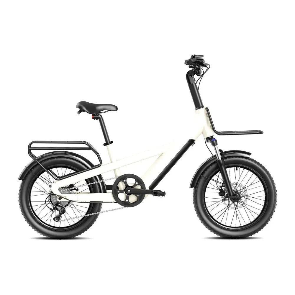 Heybike EC Compact Sport – Baltas