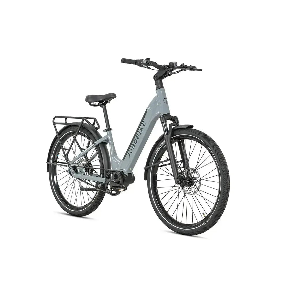 JOBOBIKE Luxe – sidabrinės pilkos spalvos