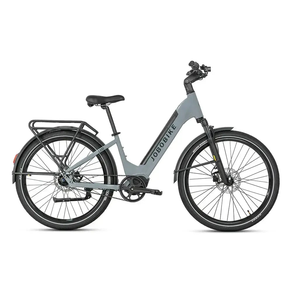 JOBOBIKE Luxe – sidabrinės pilkos spalvos