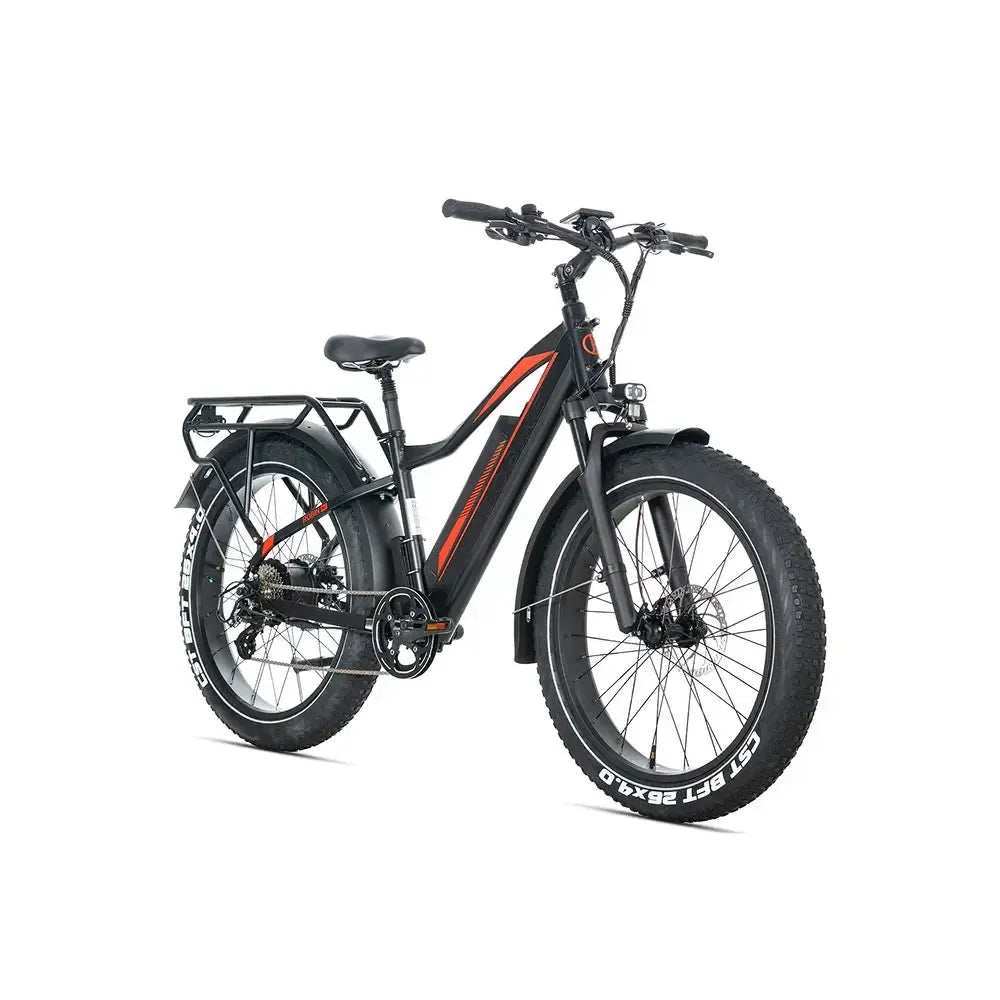 JOBOBIKE Robin Pro – Juoda-raudona