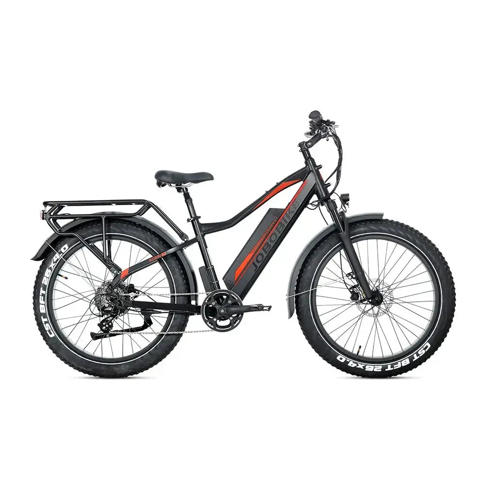 JOBOBIKE Robin Pro – Juoda-raudona