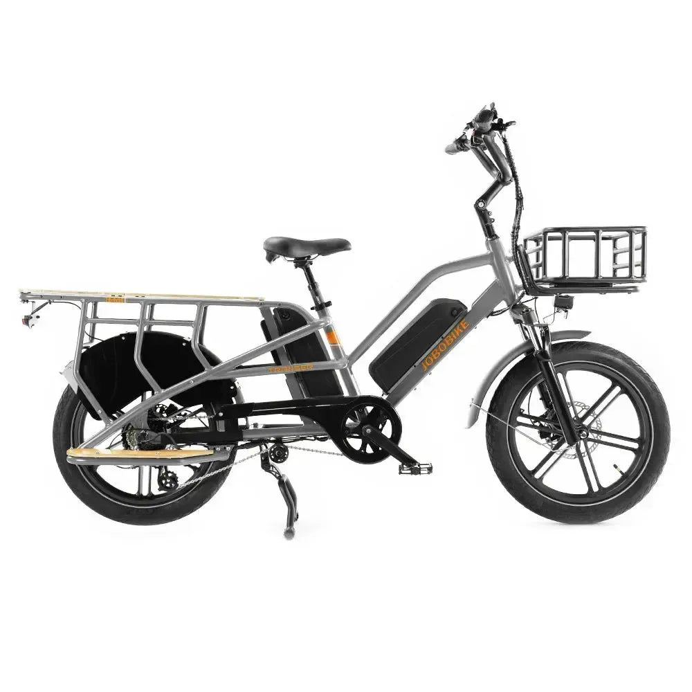 JOBOBIKE Transer - Longtail - Sidabrinė pilka