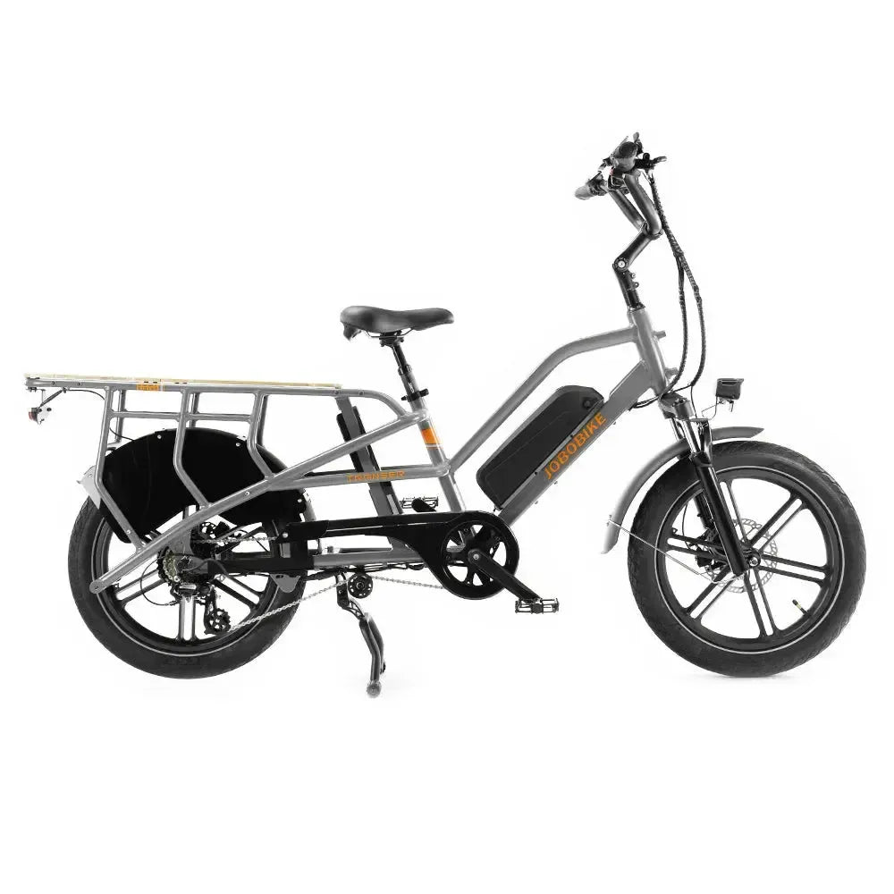 JOBOBIKE Transer - Longtail - Sidabrinė pilka