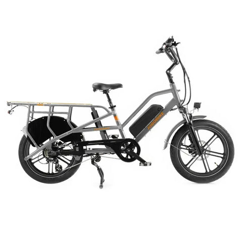 JOBOBIKE Transer - Longtail - Sidabrinė pilka