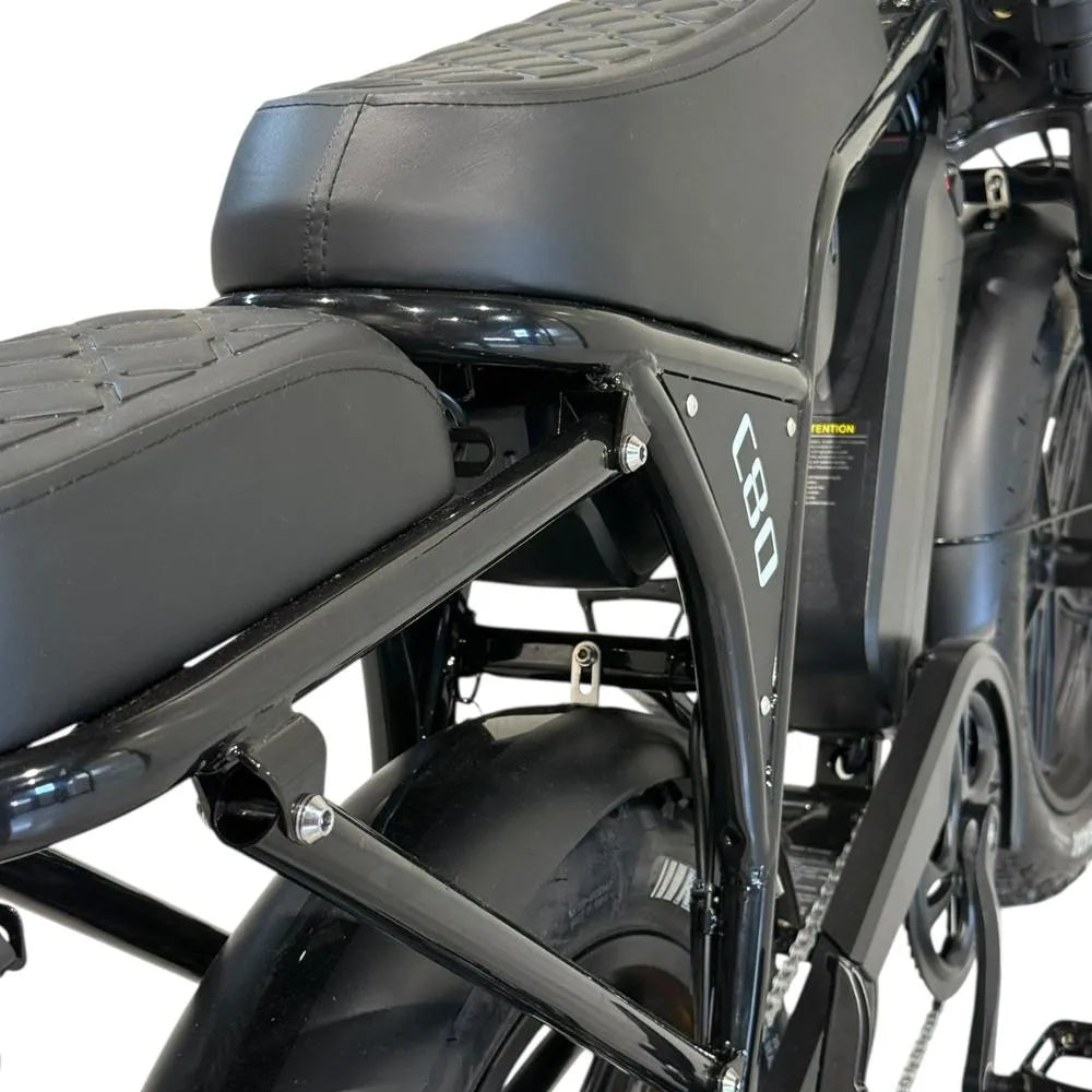 OUXI C80 MAX (Dviguba baterija) – Juoda