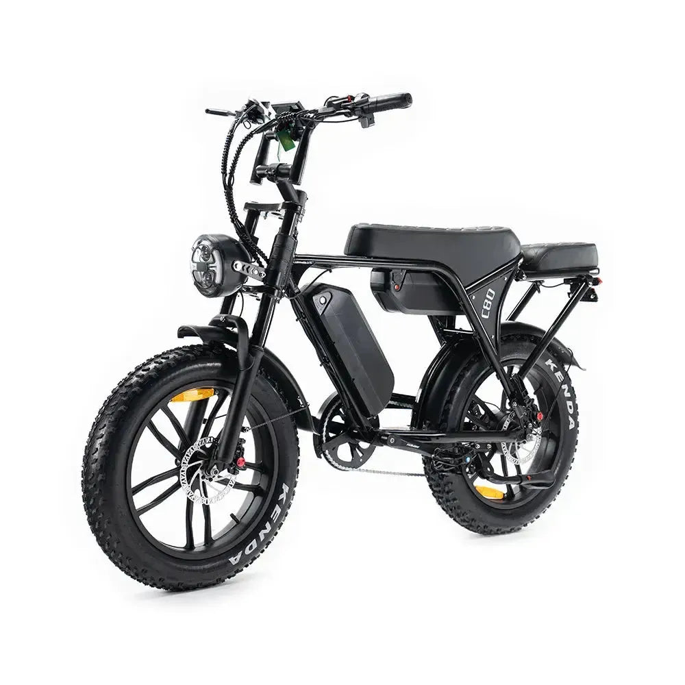 OUXI C80 MAX (Dviguba baterija) – Juoda