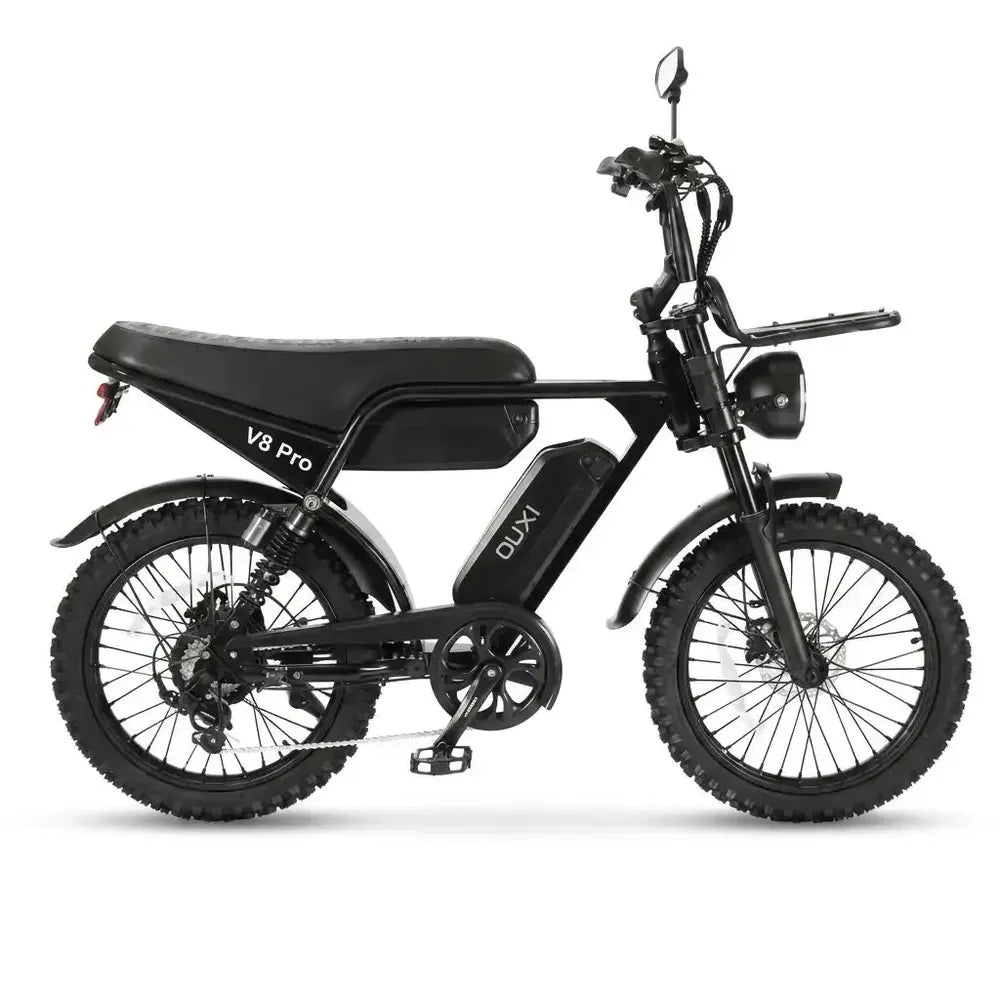 OUXI V8 Pro Max – Plonas dviratis – Juodas