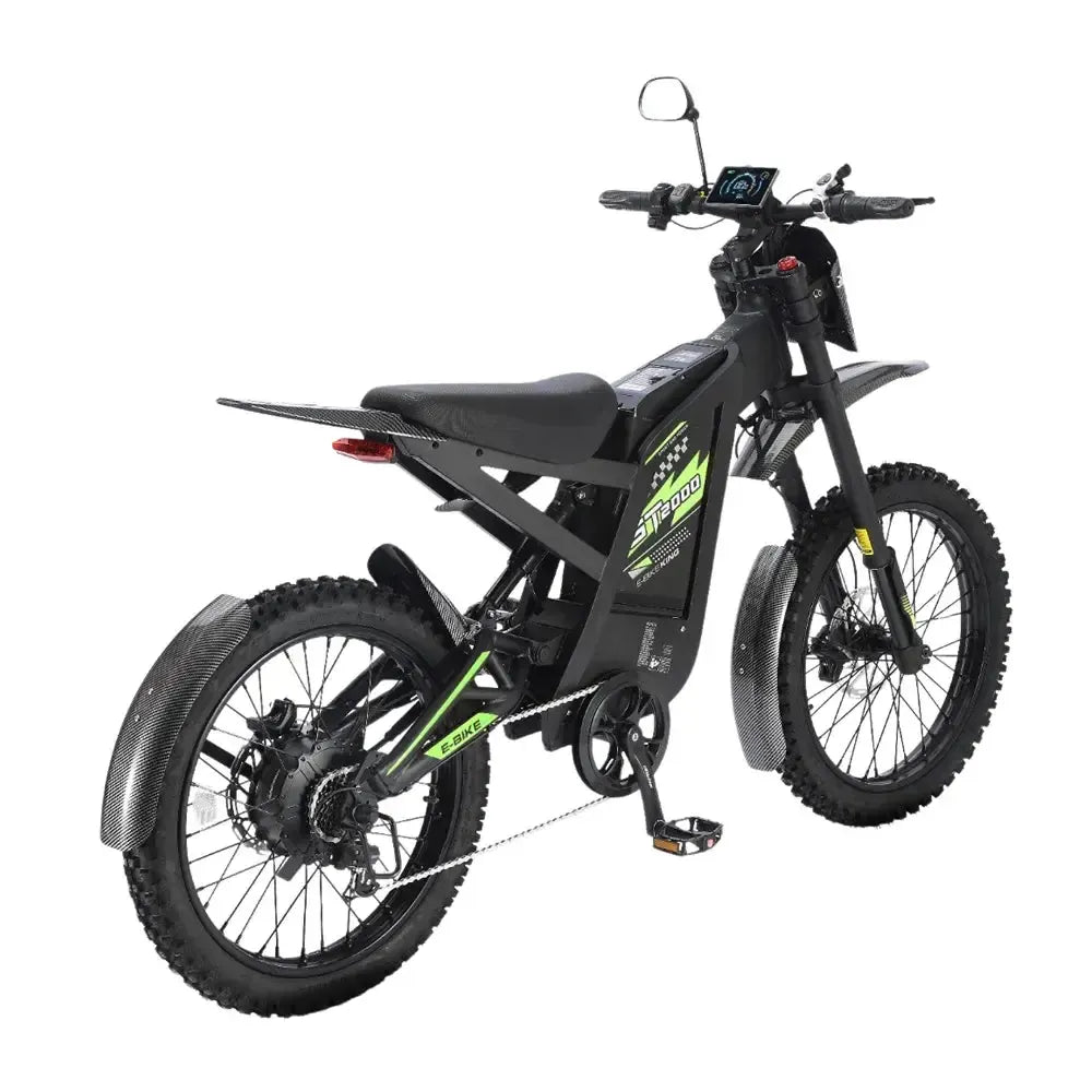Ouxi GT-2000 – Bekelės fatbike – Žalias