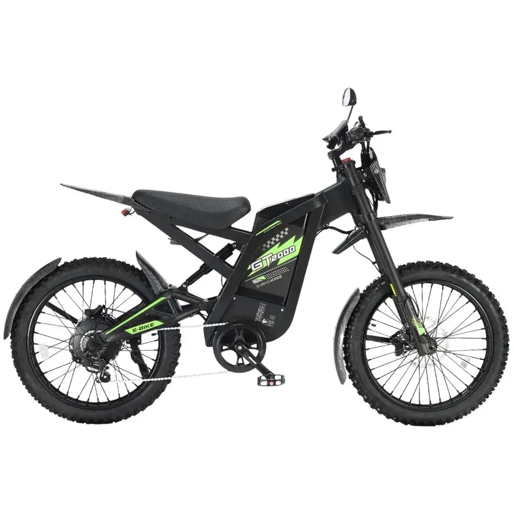 Ouxi GT-2000 – Bekelės fatbike – Žalias