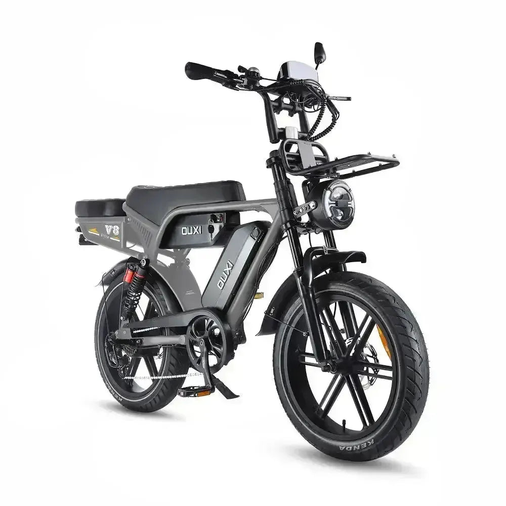 Ouxi V8 Ultra Max – Tamsiai pilka – Ruda balnelė