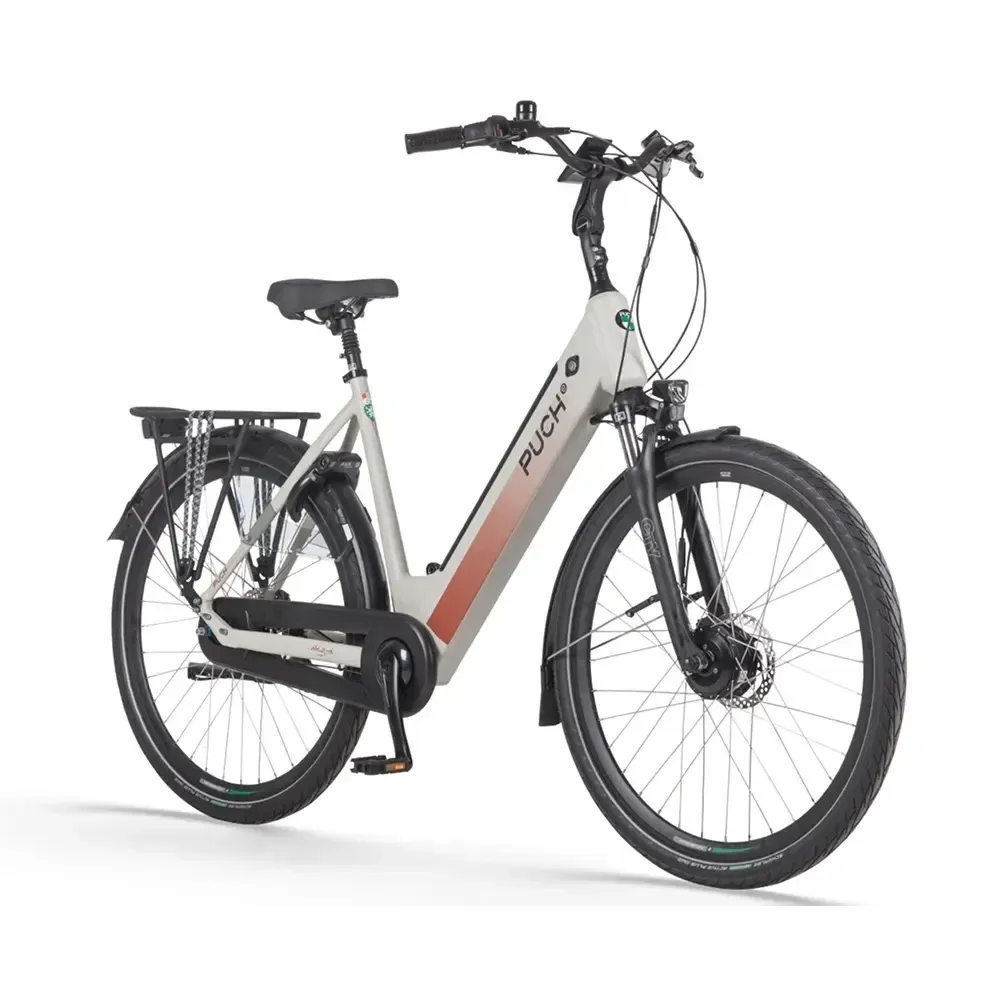 Puch E-Modern Basic N7 – matinė pilka šilko spalva