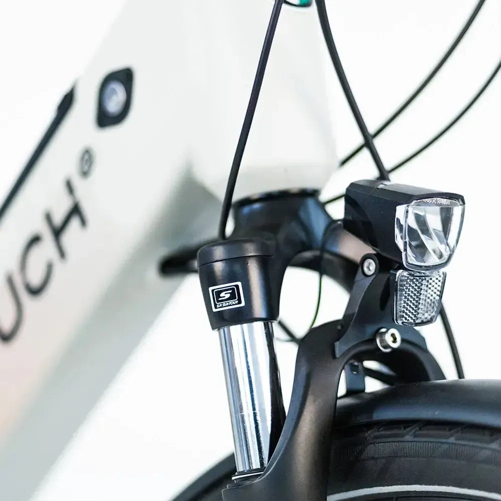 Puch E-Modern Basic N7 – matinė pilka šilko spalva
