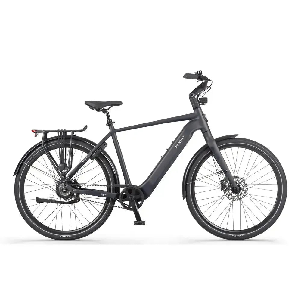 Puch E-Nova – antracito matinė spalva