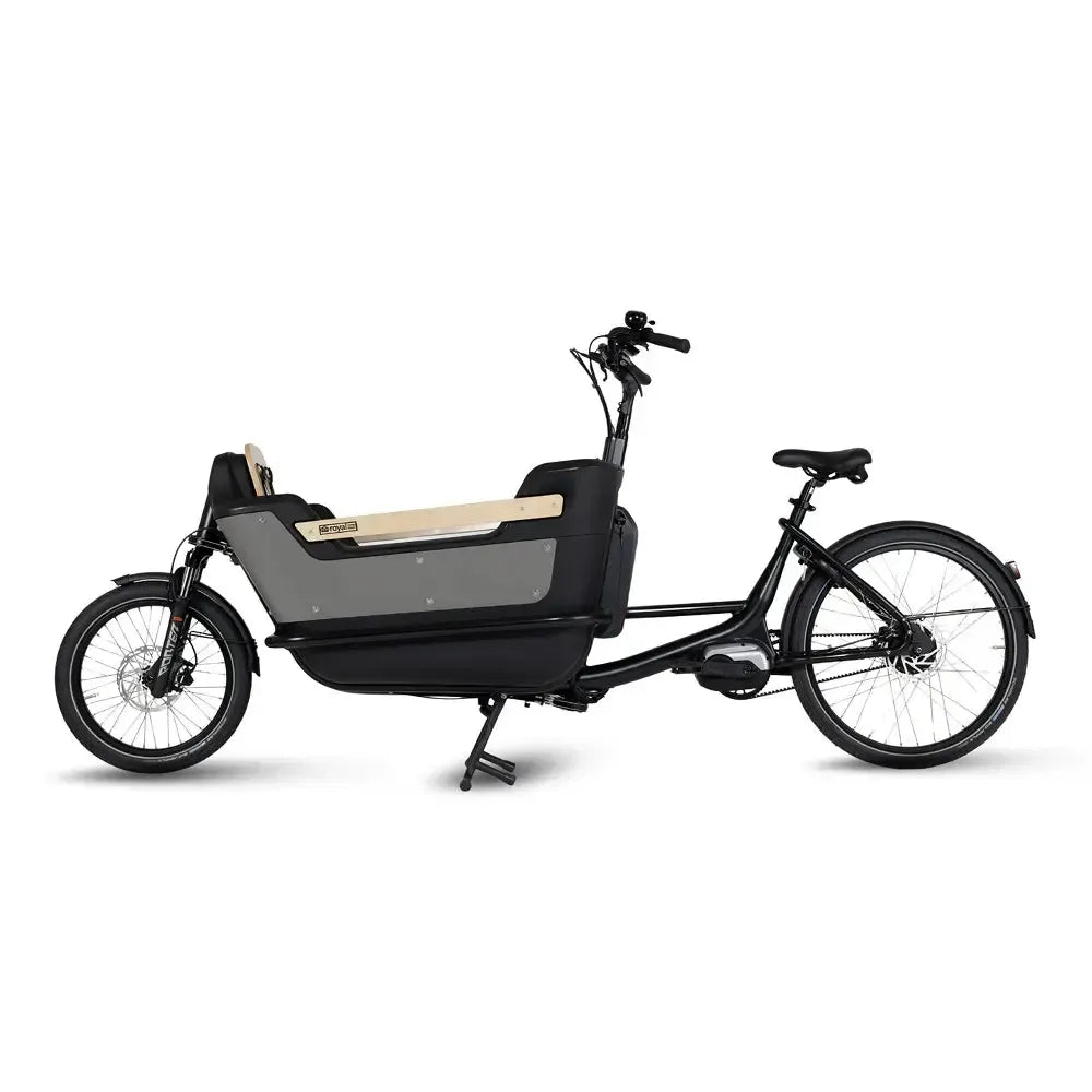 Royal Cargo Bike 2W Premium Plus – taupe pilka