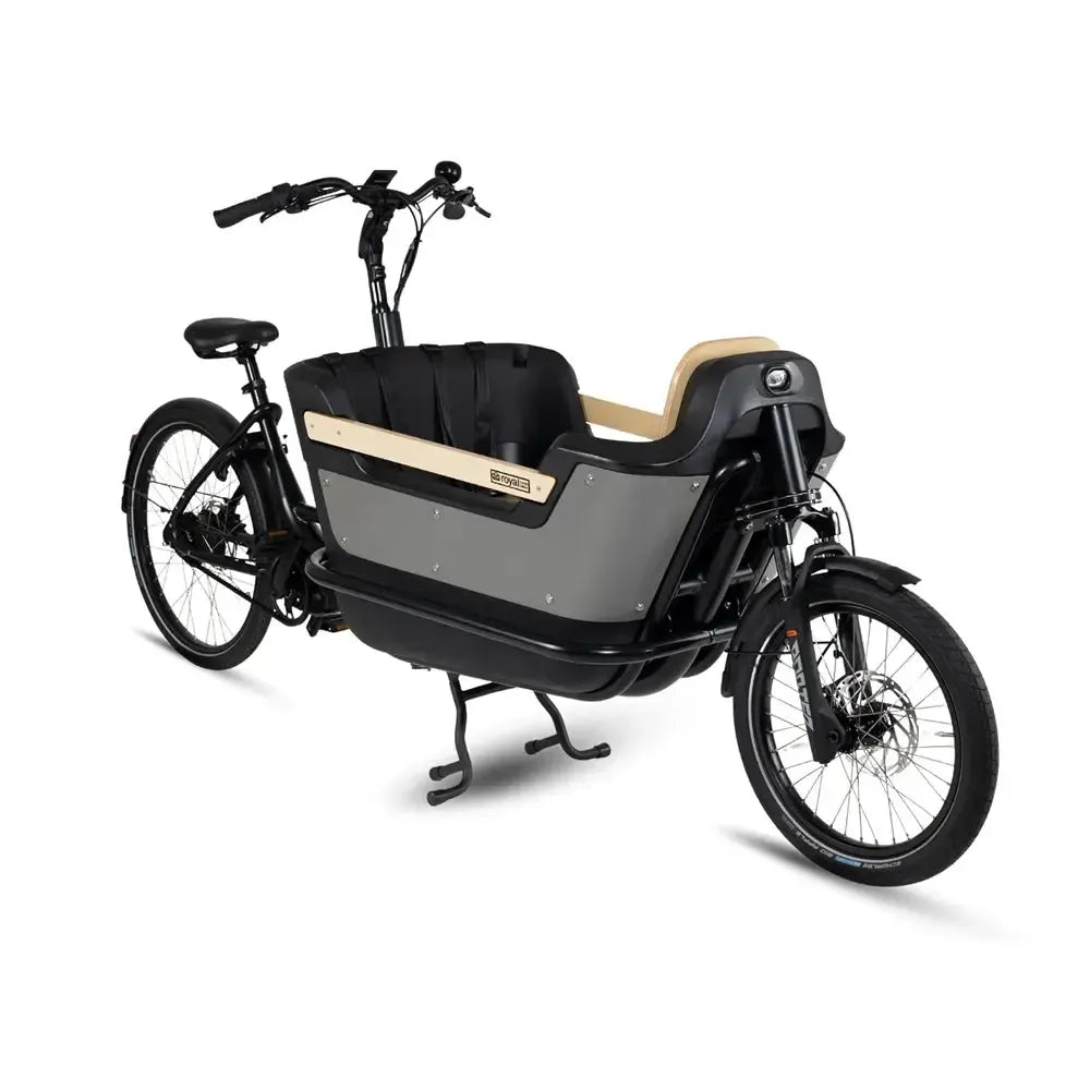 Royal Cargo Bike 2W Premium Plus – taupe pilka