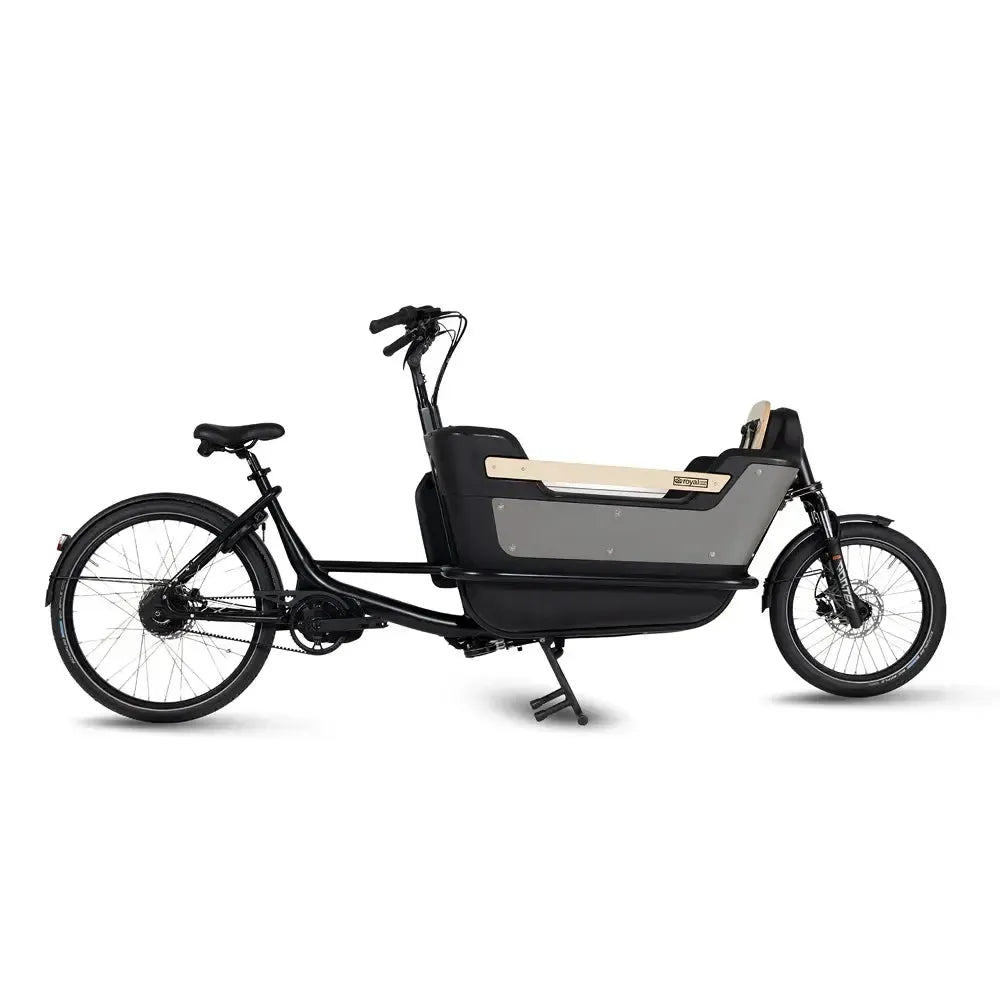 Royal Cargo Bike 2W Premium Plus – taupe pilka