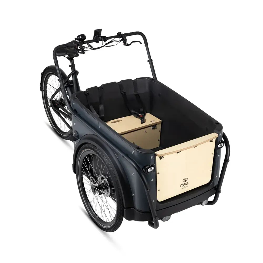 Royal Cargo Bike 3W Premium Plus – Antracitas