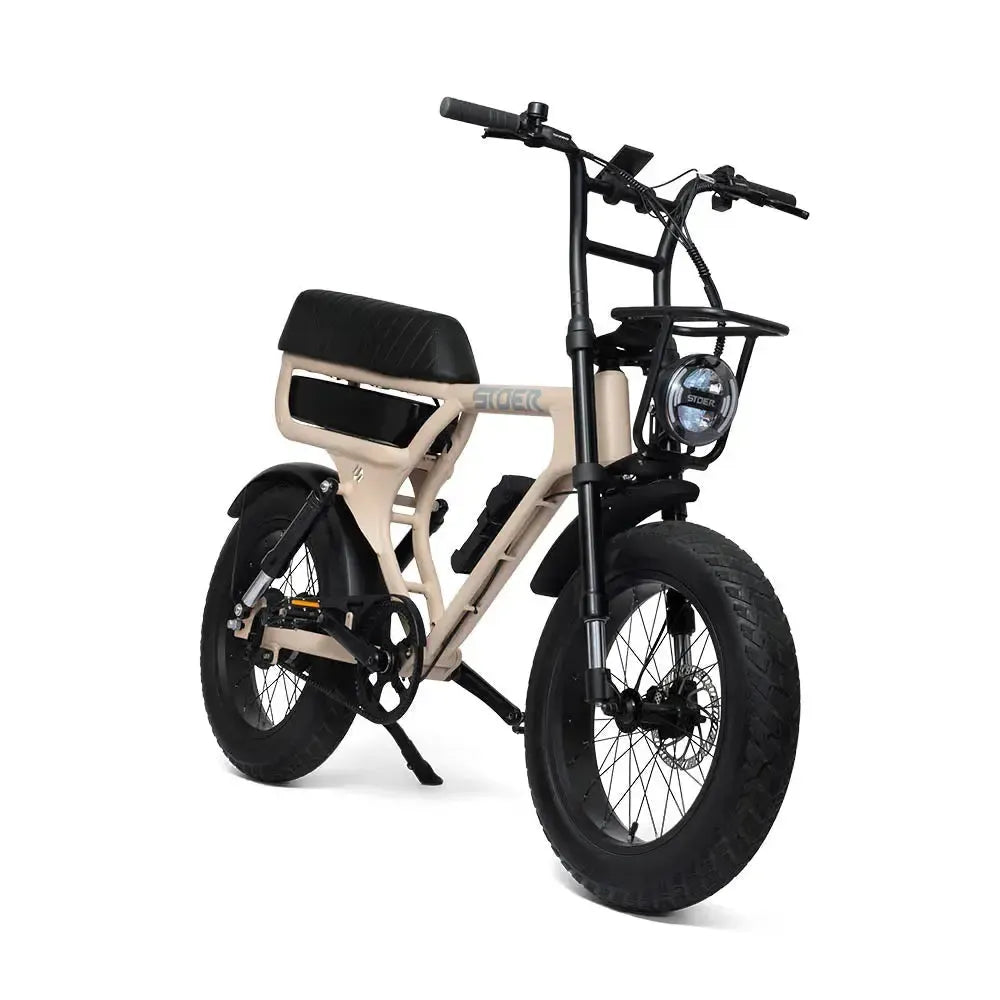 STOER Bikes S1+ – Smėlio spalvos