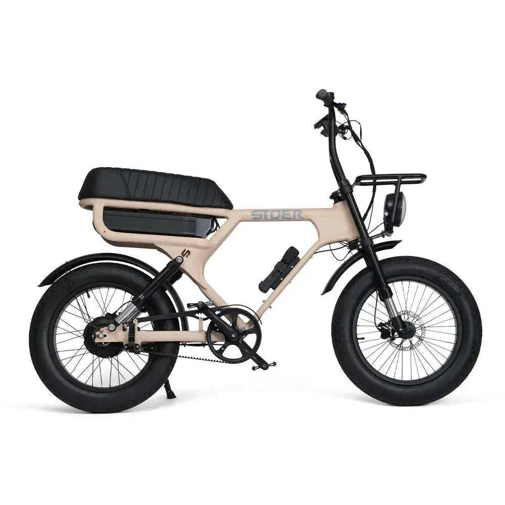 STOER Bikes S1+ – Smėlio spalvos
