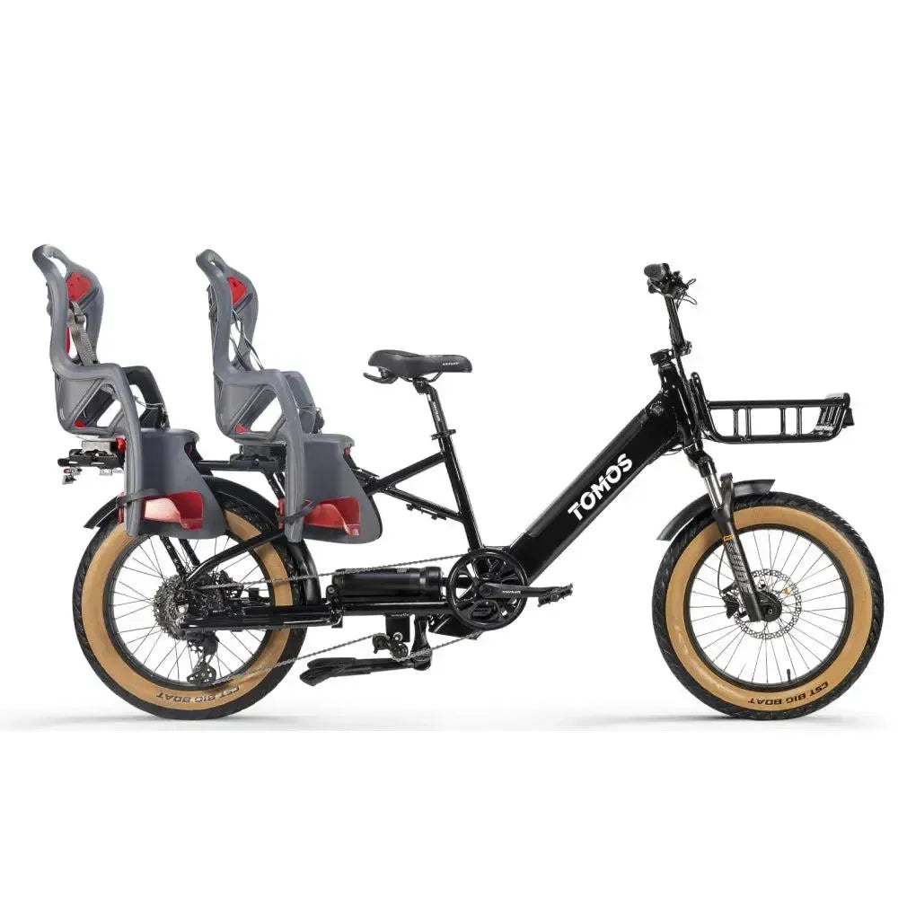 Tomos E-Cargo - Longtail - Raudona