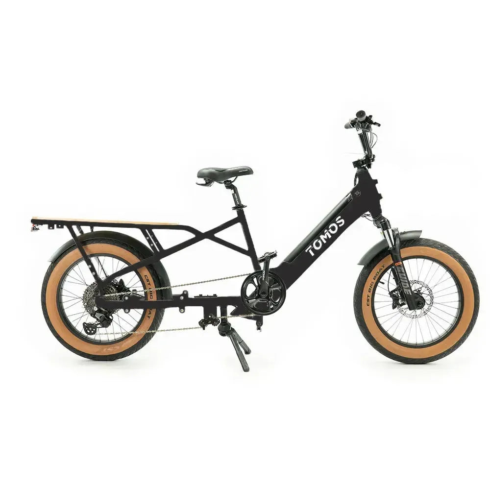 Tomos E-Cargo - Longtail - Juodas