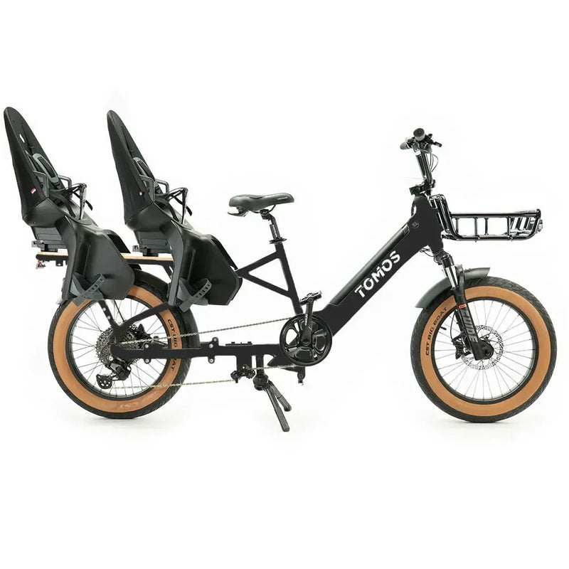 Tomos E-Cargo - Longtail - Juodas