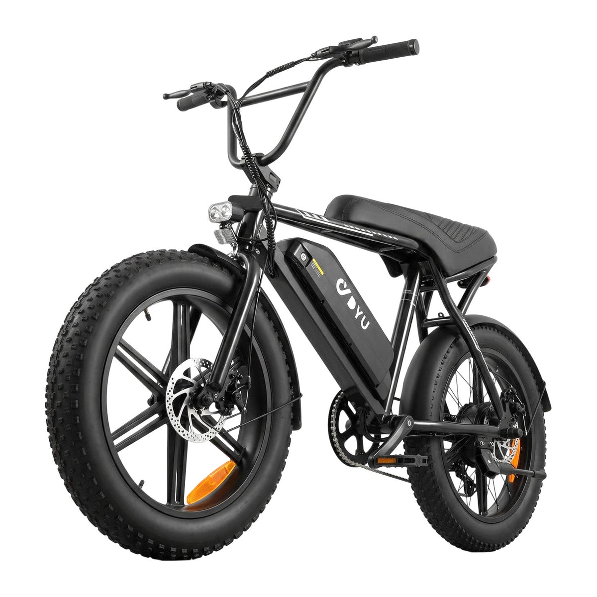 DYU UX BMX 20 colių elektrinis dviratis storomis padangomis
