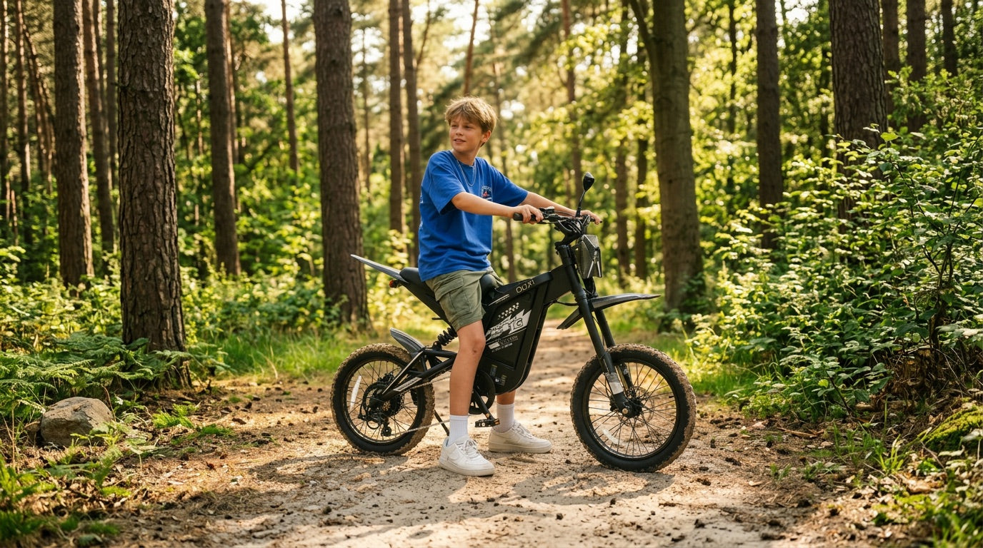 Een echte fatbike op kindermaat.